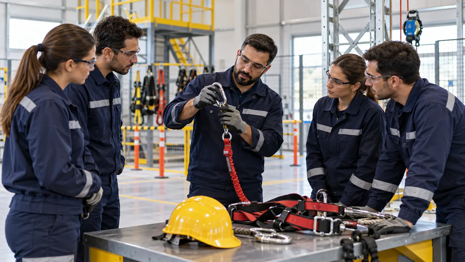 Firmanın gerçek süreçlerini kullanan özel kurumsal eğitim gerçekleştiriliyor