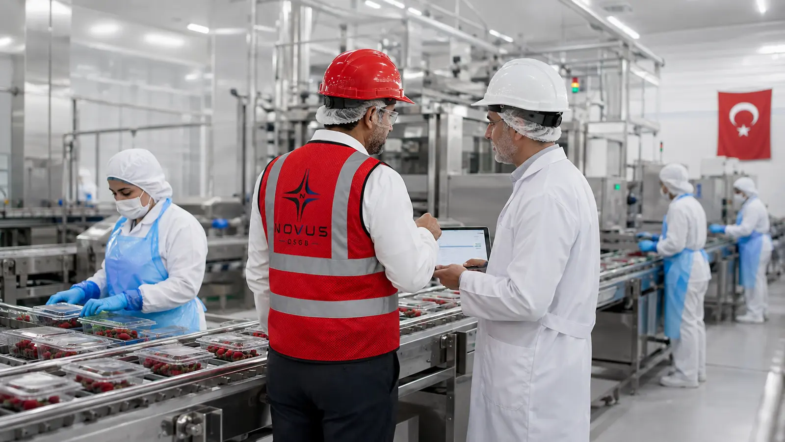 Gıda Üretimi alanında iş sağlığı ve güvenliği uygulaması