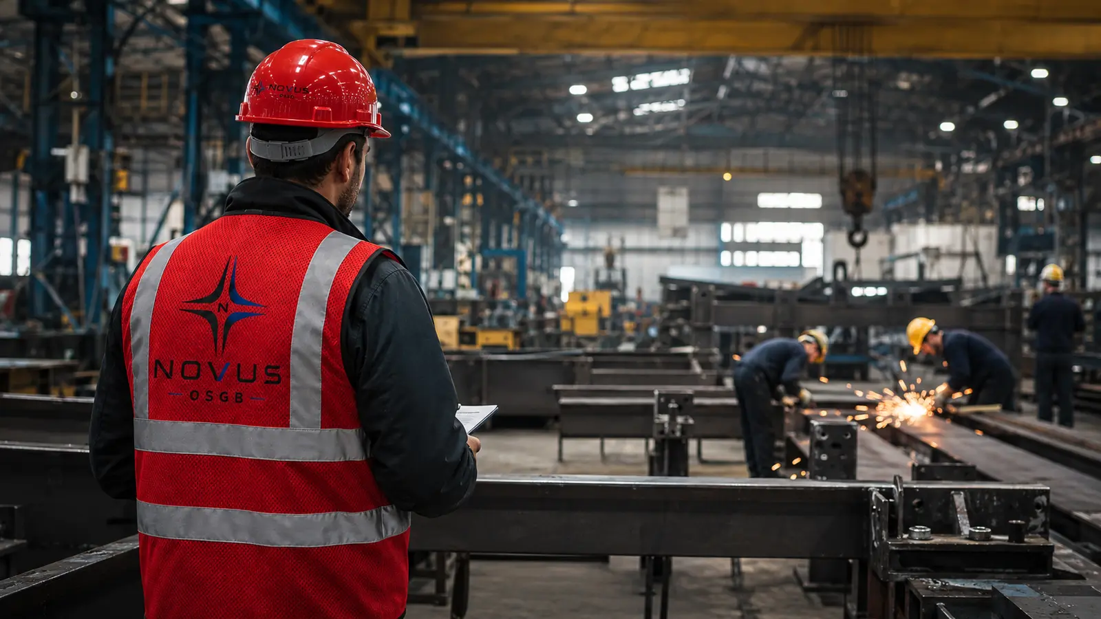 Teknik uzmanlar işletme sahasında mühendislik değerlendirmesi yapıyor